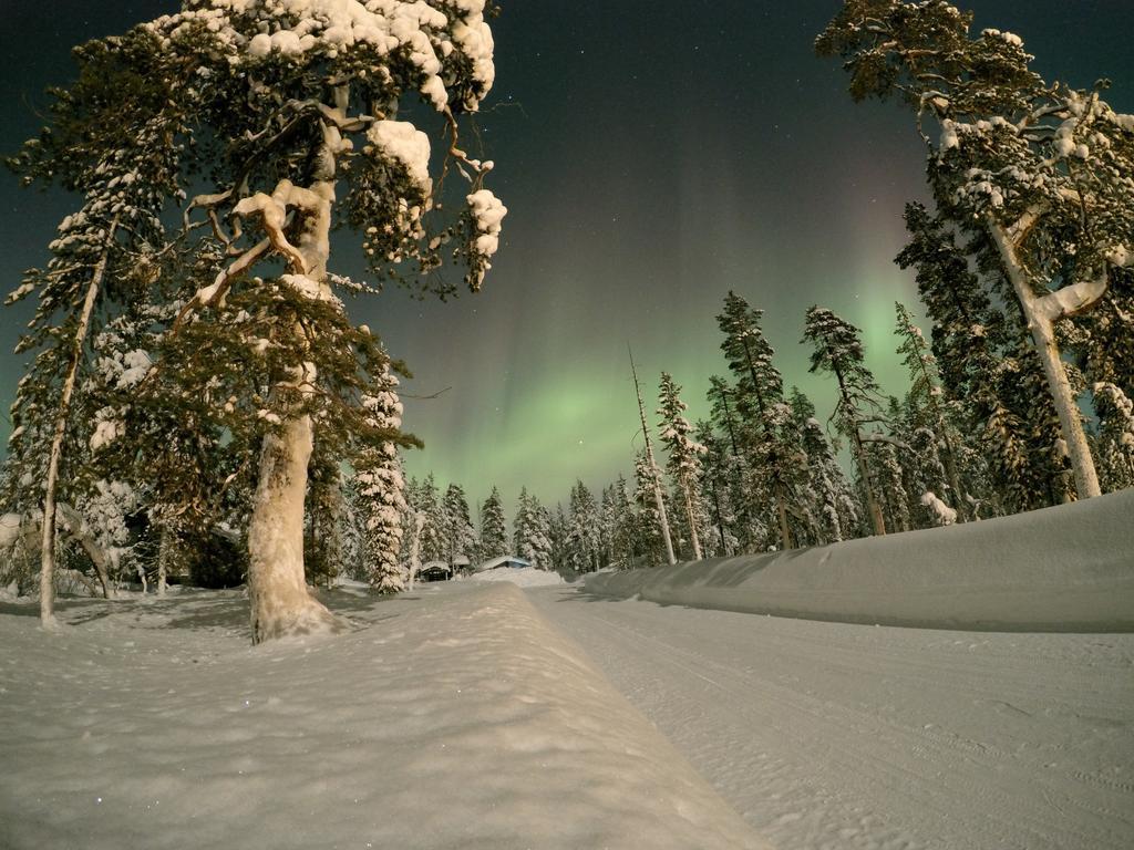 Vila Auroracabin Chalets Saariselka Exteriér fotografie