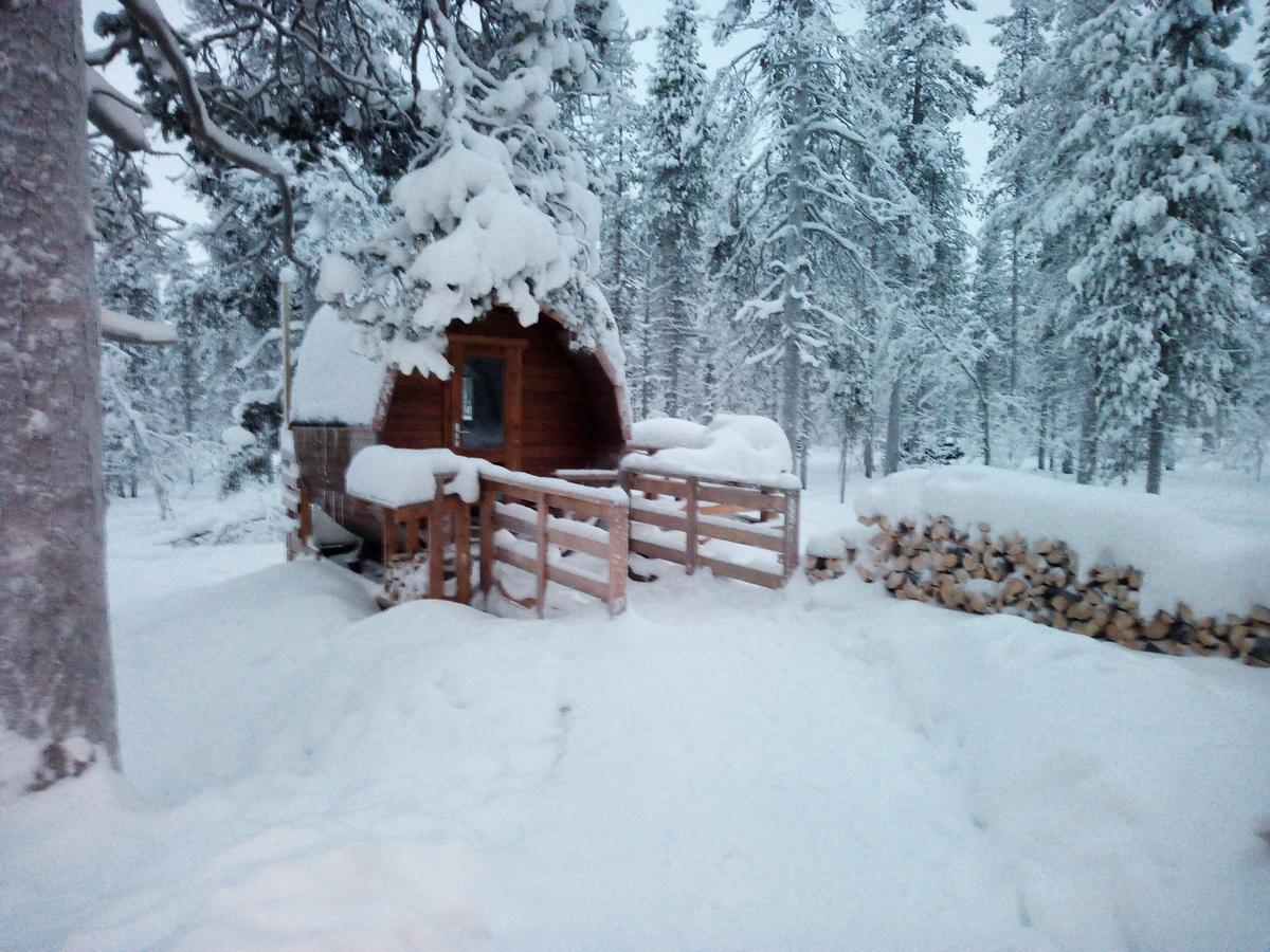 Vila Auroracabin Chalets Saariselka Exteriér fotografie