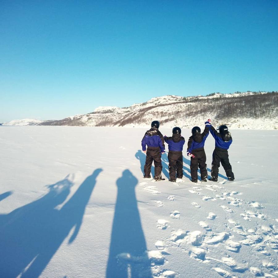 Vila Auroracabin Chalets Saariselka Exteriér fotografie